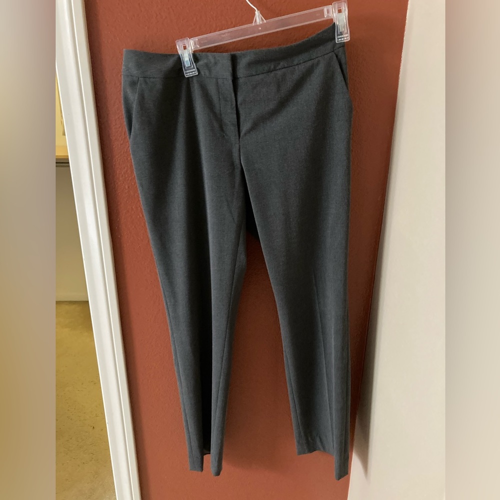 Grey suit pants
